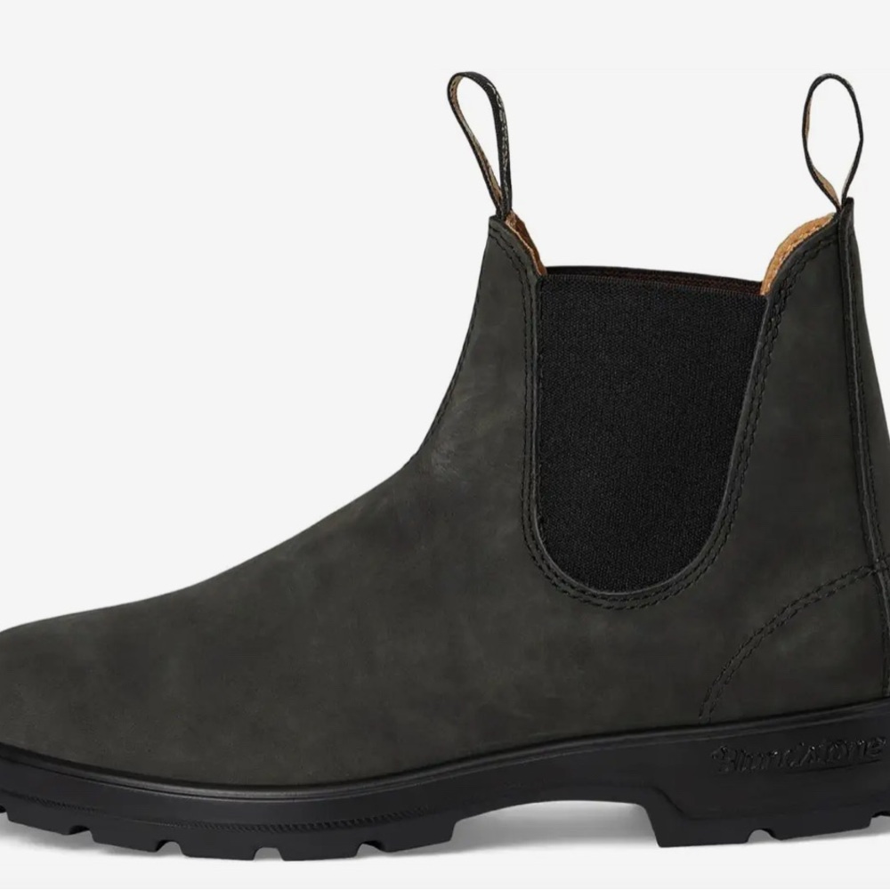Blundstone 587 Rustic Black Chelsea Boots Womens US 7 - Picture 3 of 9